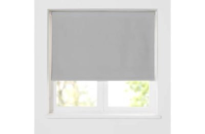HOME Thermal Blackout Roller Blind - 6ft - Dove Grey.